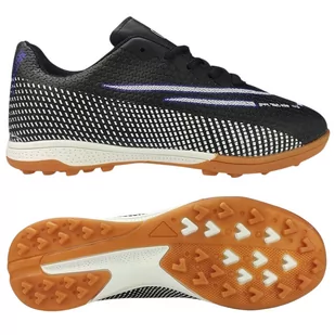 Buty Turfy Piłkarskie Dziecięce Czarne Nino A4103 BLACK 38 - Piłka nożna - miniaturka - grafika 1