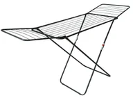 Suszarki na ubrania - Antracytowa Stojąca Suszarka Do Ubrań R7-K13 - miniaturka - grafika 1