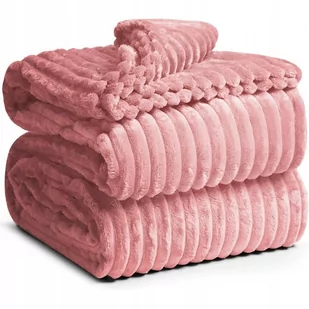 JUNYI POLSKA SP. Z O. O. Koc 200 x 220 Mikrofibra Tłoczony Ardea Pasy 14 1226131 - Koce - miniaturka - grafika 1