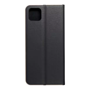 Forcell Kabura LUNA Book Gold do SAMSUNG Galaxy A22 5G czarny - Etui i futerały do telefonów - miniaturka - grafika 1