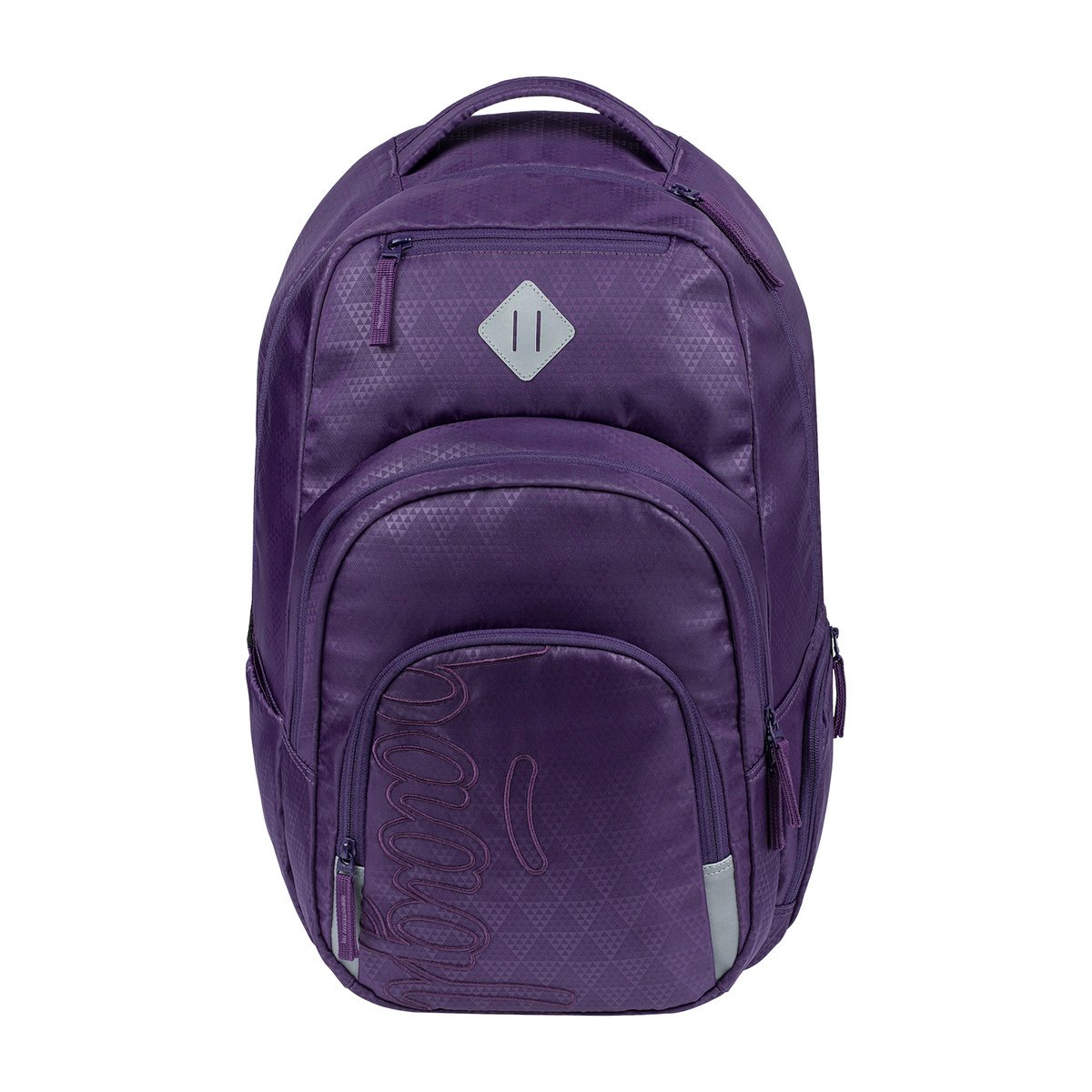 BAAGL Plecak Szkolny Ergonomiczny Coolmate Plum z kieszenią na laptopa 17