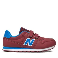 Buty dla chłopców - Sneakersy New Balance GV500CMB Bordowy - miniaturka - grafika 1