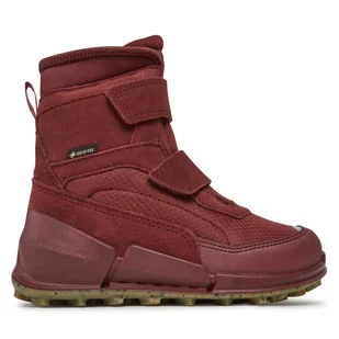 Śniegowce ECCO Biom K2 71120260777 Bordowy - Buty dla dziewczynek - miniaturka - grafika 1