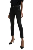 Spodnie damskie - Spodnie damskie Desigual Alba jeansy czarne -W31 - DESIGUAL - miniaturka - grafika 1