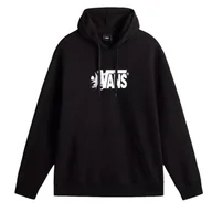 Bluzy męskie - Bluza Męska VANS Vsuper Pullover Black VN000M1QBLK1 L - miniaturka - grafika 1