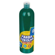 Szkolne artykuły papiernicze - Astra Farba Szkolna Plakatowa Duża 500ml Ciemnozielona 1 Sztuka - miniaturka - grafika 1