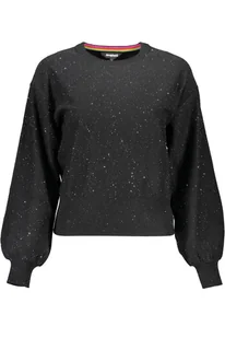 DESIGUAL SWETER DAMSKI CZARNY - Swetry damskie - miniaturka - grafika 1