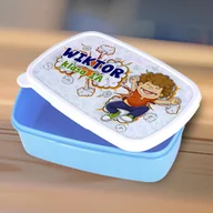 Lunch boxy - Śniadaniówka z dowolnym imieniem dla chłopca - miniaturka - grafika 1