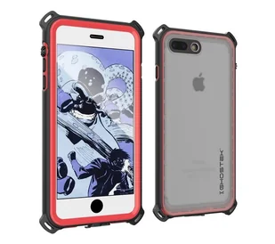 Etui Nautical Apple iPhone 7 Plus 8 Plus czerwony - Etui i futerały do telefonów - miniaturka - grafika 1