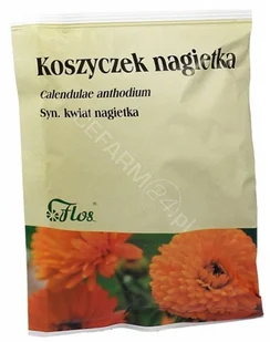 FLOS Koszyczek nagietka 50 g Flos - Problemy skórne - miniaturka - grafika 1