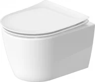 Miski WC - Duravit Soleil by Starck Toaleta WC podwieszana 48x37 cm Rimless bez kołnierza biała 2590092000 - miniaturka - grafika 1