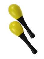 Akcesoria do perkusji - Maraksy M22 żółte para grzechotka shaker z tworzywa - miniaturka - grafika 1