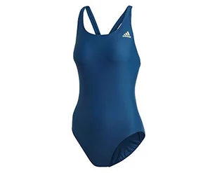 adidas Damski kostium kąpielowy Athly V Solid Niebieski (Legend Marine) 38" (Manufacturer Size: 42) - Stroje kąpielowe - miniaturka - grafika 1