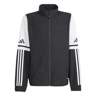 Kurtki i płaszcze dla dziewczynek - adidas Uniseks - dzieci SQUADRA25 PRESENTATION JACKET KIDS, black/white, 13-14 Years - miniaturka - grafika 1