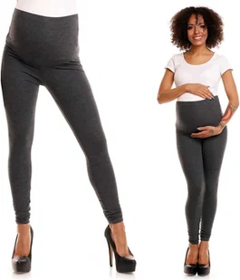 PeeKaBoo Legginsy ciążowe damskie Vattu grafitowe 2XL/3XL - Odzież ciążowa - miniaturka - grafika 1