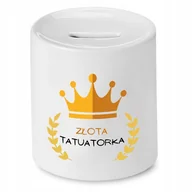 Skarbonki - Skarbonka Dla Artysty na Urodziny Imieniny Prezent z Nadrukiem ze Zdjęciem + Opakowanie na prezent (wzór 03) - miniaturka - grafika 1