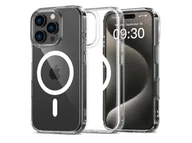 Etui i futerały do telefonów - TECH-PROTECT Flexair Hybrid Magsafe do iPhone 16 Pro Max Clear 5906302311491 - miniaturka - grafika 1