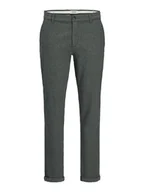 Spodnie męskie - Jack & Jones Spodnie chino "Marco" w kolorze khaki - miniaturka - grafika 1