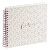 Albumy fotograficzne - Hama Romance Spiral-Album 28x24 40 white Pages Wedding 3832 3832 - miniaturka - grafika 1