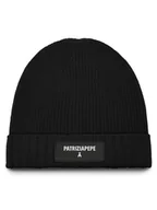 Czapki damskie - Patrizia Pepe Czapka 2F0111/K9O3A-K103 Czarny - miniaturka - grafika 1