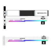 Pozostałe akcesoria sieciowe - Podpórka Uchwyt ARGB pod karte graficzną GPU G276WTARGB upHere - miniaturka - grafika 1