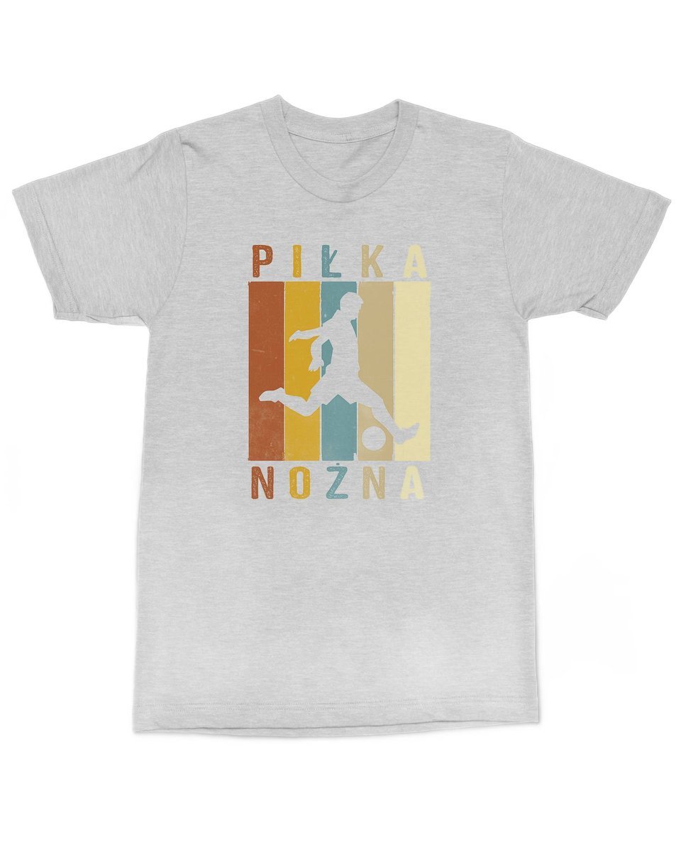 Koszulka dla Kibica Piłka Nożna dla Piłkarza Sportowa Futbol Szara XL