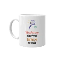 Kubki - Najlepszy Nauczyciel Biologii Na Świecie - Kubek Na Prezent Dla Nauczyciela - miniaturka - grafika 1