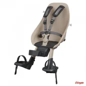 Foteliki rowerowe - Fotelik dziecięcy przedni Urban Iki beige/black - miniaturka - grafika 1