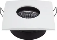 Oprawy, klosze i abażury - Candellux oczko kwadratowe SH-13 WH 2258942 białe do wpuszczenia na 12V do łazienki halogenowe 2258942 - miniaturka - grafika 1