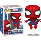 Figurki dla dzieci - Funko POP Spider-man 1454 Spider-Man Special Edition - miniaturka - grafika 1