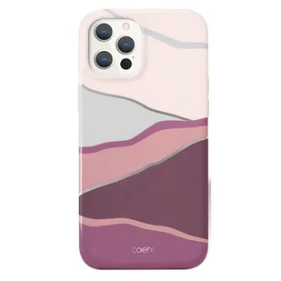 Uniq UNIQ etui Coehl Ciel iPhone 12/12 Pro 6,1" różowy/sunset pink - Etui i futerały do telefonów - miniaturka - grafika 3