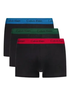 Calvin Klein Bokserki Męskie 3 Pary Czarny 0000U2664G TRUNKI, Rozmiar S - Majtki męskie - miniaturka - grafika 1