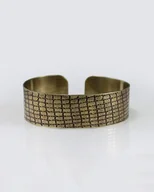 Bransoletki - Łuska - mosiężna bransoletka - miniaturka - grafika 1