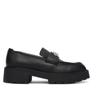 Loafersy Calvin Klein Chunky Loafer Lth Hw YW0YW01912 Czarny - Półbuty damskie - miniaturka - grafika 1