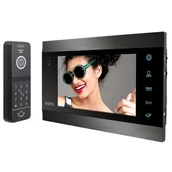 Akcesoria do domofonów i wideodomofonów - Eura-Tech Wideodomofon VDP-00C5 Czarny - miniaturka - grafika 1