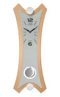 Zegary - JVD Zegar ścienny N16010.3 z wahadłem uniwersalny 9982-uniw - miniaturka - grafika 1