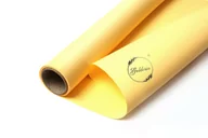 Folia, papier śniadaniowy, serwetki - Folia florystyczna SATYNOWA ZAPACHOWA 9m BANAN Golderia - miniaturka - grafika 1