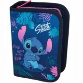 Piórniki - Piórnik jednoklapkowy bez wyposażenia Disney Core Clipper Stitch - miniaturka - grafika 1