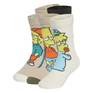 Skarpetki dla dzieci - Dziecięce Skarpety za kostkę ADIDAS SIMP 5PP SO JM4473 – Wielokolorowy - miniaturka - grafika 1