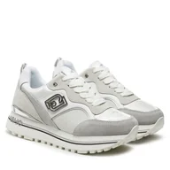 Sneakersy damskie - Sneakersy Liu Jo Maxi Wonder 73 BF4007 PX380 Biały - miniaturka - grafika 1