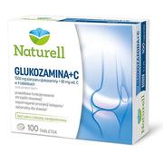 Ochrona stawów - Naturell Glukozamina + C x100 tabletek - miniaturka - grafika 1