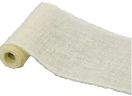 Pasmanteria - [74115] Tkanina jutowa wybielona 30cm 5mb - miniaturka - grafika 1