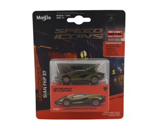 MAISTO Lamborghini Sian FKP 37 LIMITED EDITION 1/64 15706 GN - Samochody i pojazdy dla dzieci - miniaturka - grafika 1