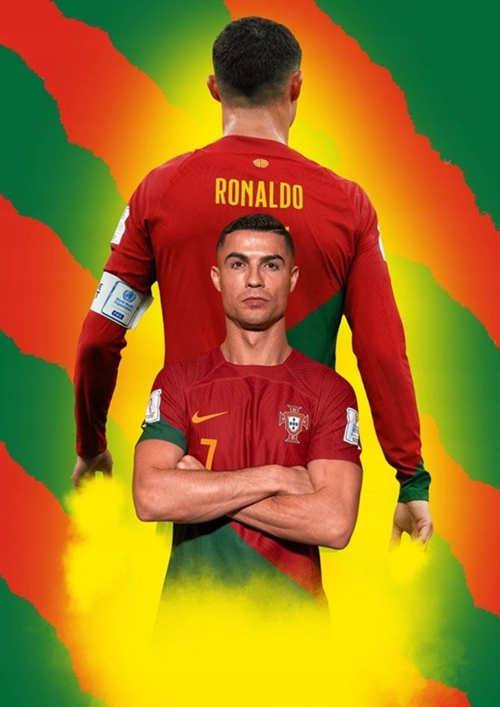 PUZZLE CRISTIANO RONALDO PIŁKA A3 252 el z Nadrukiem + IMIĘ Pudełko #75