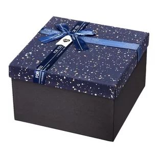 PUDEŁKO prezentowe 23 x 23 x 14 cm NAVY VILLA ITALIA - Zestawy upominkowe - miniaturka - grafika 1