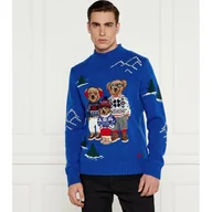 Swetry męskie - POLO RALPH LAUREN Sweter Regular Fit - miniaturka - grafika 1