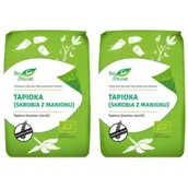 Mąka - Bio Planet Tapioka (skrobia z manioku) bezglutenowa Zestaw 1.6 kg Bio - miniaturka - grafika 1