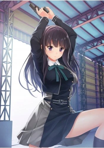 Plakat Anime Lycoris recoil LREC_054 A1+ (custom)