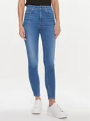 Spodnie damskie - Boss Jeansy Maye Hr C 1.0 50512725 Niebieski Skinny Fit - BOSS - miniaturka - grafika 1