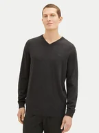 Swetry męskie - Tom Tailor Sweter 1038427 Szary Regular Fit - miniaturka - grafika 1